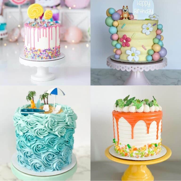 smash cakes created by a utah cake decorator in eagle mountain