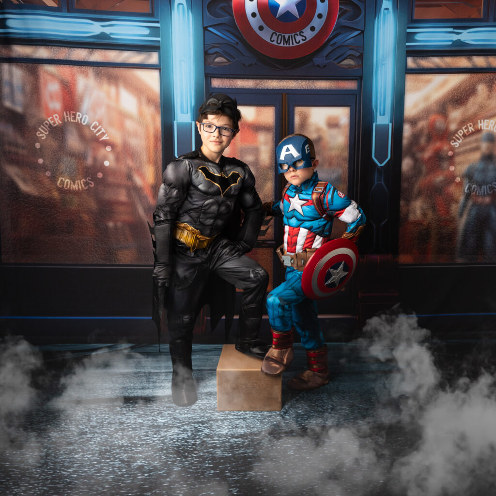 superhero mini sessions in utah