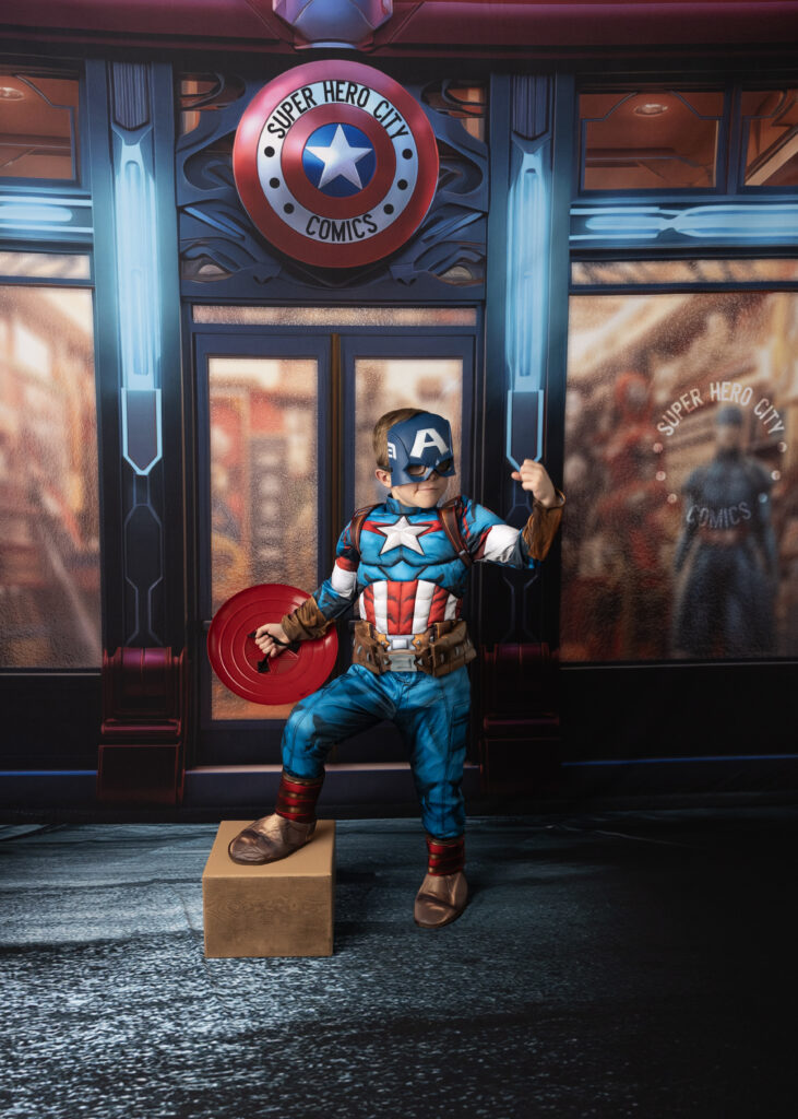 superhero photo session in utah